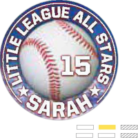 Spot Color Circle Polypropylene Removable Bumper Sticker