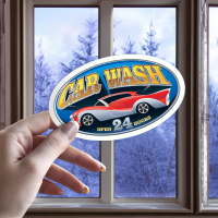 Removable Stickers Oval