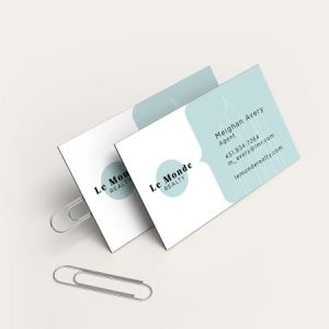 2" x 3.5" Matte Business Card Magnets w/ Rounded Corners