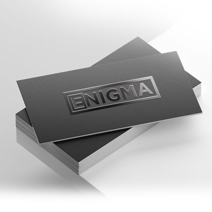 Raised Spot UV Business Cards